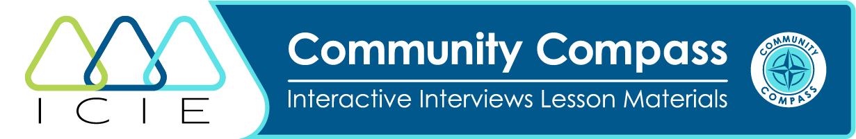 Community Compass Interactive Interview Lesson Materials Logo
